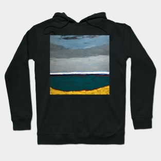 abstract seascape Hoodie